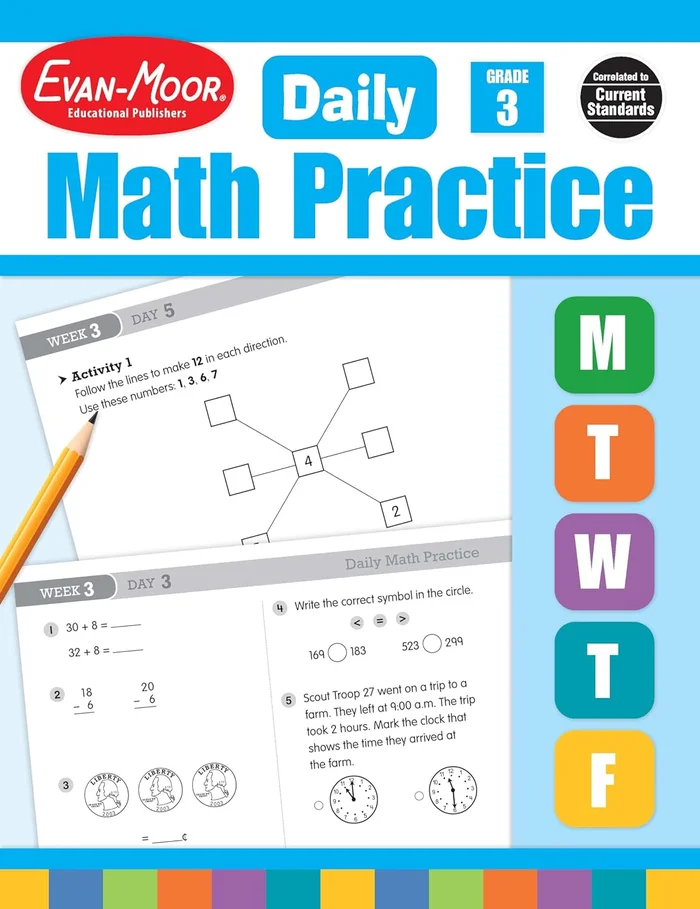 Testing Book: 3rd Edition (Saxon Math 8/7 Homeschool)